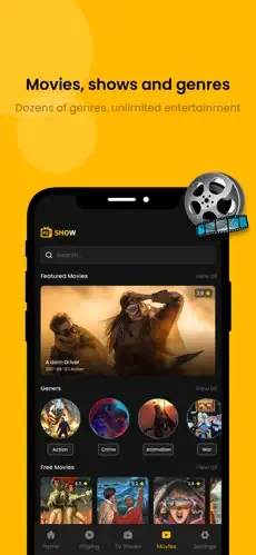 cricify-app-for-android Movies and shows